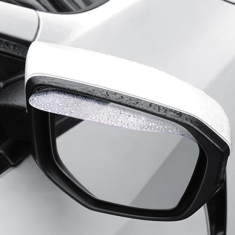 2PCS Car Rearview Mirror Rain Eyebrow Rain Shield For Opel Astra H G J Insignia Mokka Zafira Corsa Vectra B C D Car Accessories