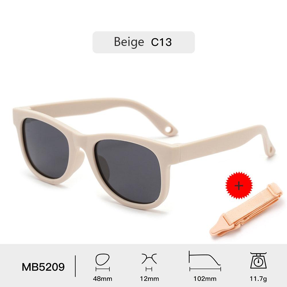 Square Sunglasses Trendy Newborn Sunglasses Flexible Frame Sunglasses Fashionable For Travel Outdoor Sports Fashion Outfits