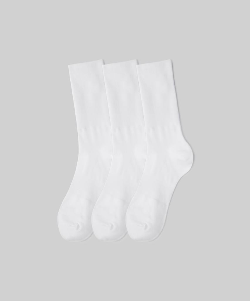 MUSINSA STANDARD [Cooltandard] Quick Dry Crew Socks 3-Pack