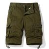 Pantaloncini Estivi da Uomo Larghi Taglia Grande Tute Multi-Tasca Cotone Comodi Pantaloncini Cargo Casual da Esterno Monocolore Sportivi Lavoro