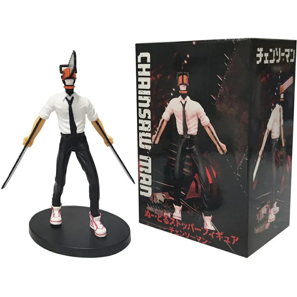 15/18cm Chainsaw Man Denji Anime Figur Denji/Power Action Figur Chainsaw Man Denji Figur Erwachsene Sammlerstück Modell Puppe Spielzeug