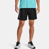 Under Armour Textured Print Woven Training Shorts Men Shorts Black 1361432-001