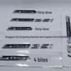 Compatible with BMW X1, X3, X5, X6: 20i, 28i, 30i, 35i, 40i Sdrive & AWD Displacement and Tail Emblem.