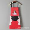 Charming Japanese Waterproof & Oil-Proof Kitchen Apron for Cooking & Housework - Women's Fashion with Logo