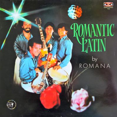 LP Record ROMANA - Romantic Latin VA3 Tema Records 1982 UK Latin Used