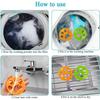 Anti Poil Machine À Laver,Épilateur Pour Animaux De Compagnie,Attrape Poils Réutilisables,pour Literie,Chien,Chat,Vêtement,Cheveux