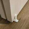 4Pcs Siding Closet Door Floor Guides Simple Installation Universal Sliding Cabinet Door Bottom Guide with Screws Set