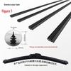Frameless Car Wiper Blades and Rubber Strips