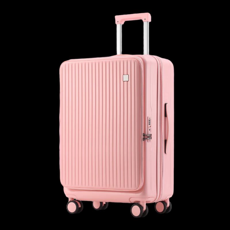 KarLot Side-Opening Durable Hardshell Suitcase