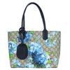 Used Tote Bag GG Blooms 372618 GG Supreme Canvas/leather Beige Navy Flower Print