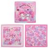 Salonge My Melody & Kuromi 43601 Napkin Set (3 Pieces) 870900 Lunch Cloth Lunch Cloth My Melody MyMelody KUROMI