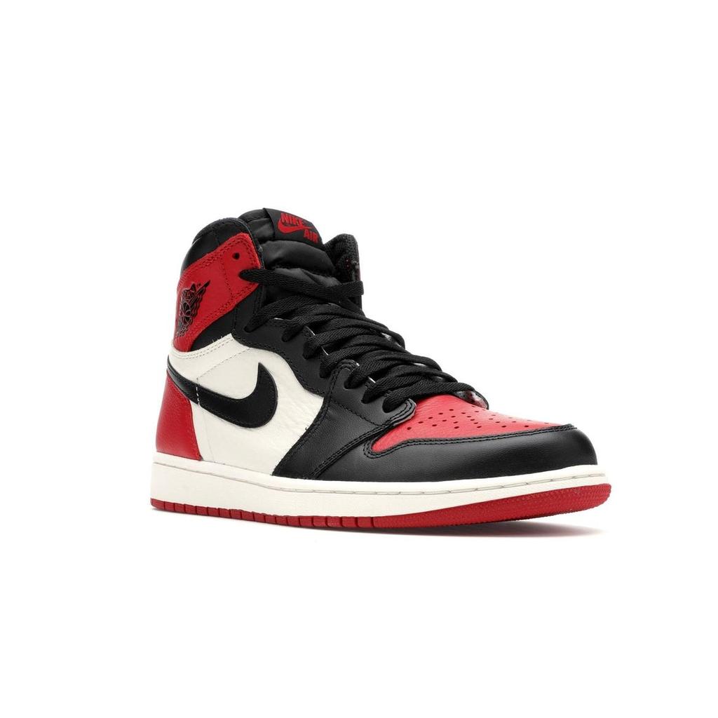 Air Jordan 1 Retro High OG Bred Toe Men Sneakers Gym-Red Summit-White-Black 555088-610