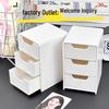 Mini Schreibtisch-Organizer mit Schublade: Kompakte Aufbewahrungsbox für Schreibwaren & Planer für Studentenwohnheime