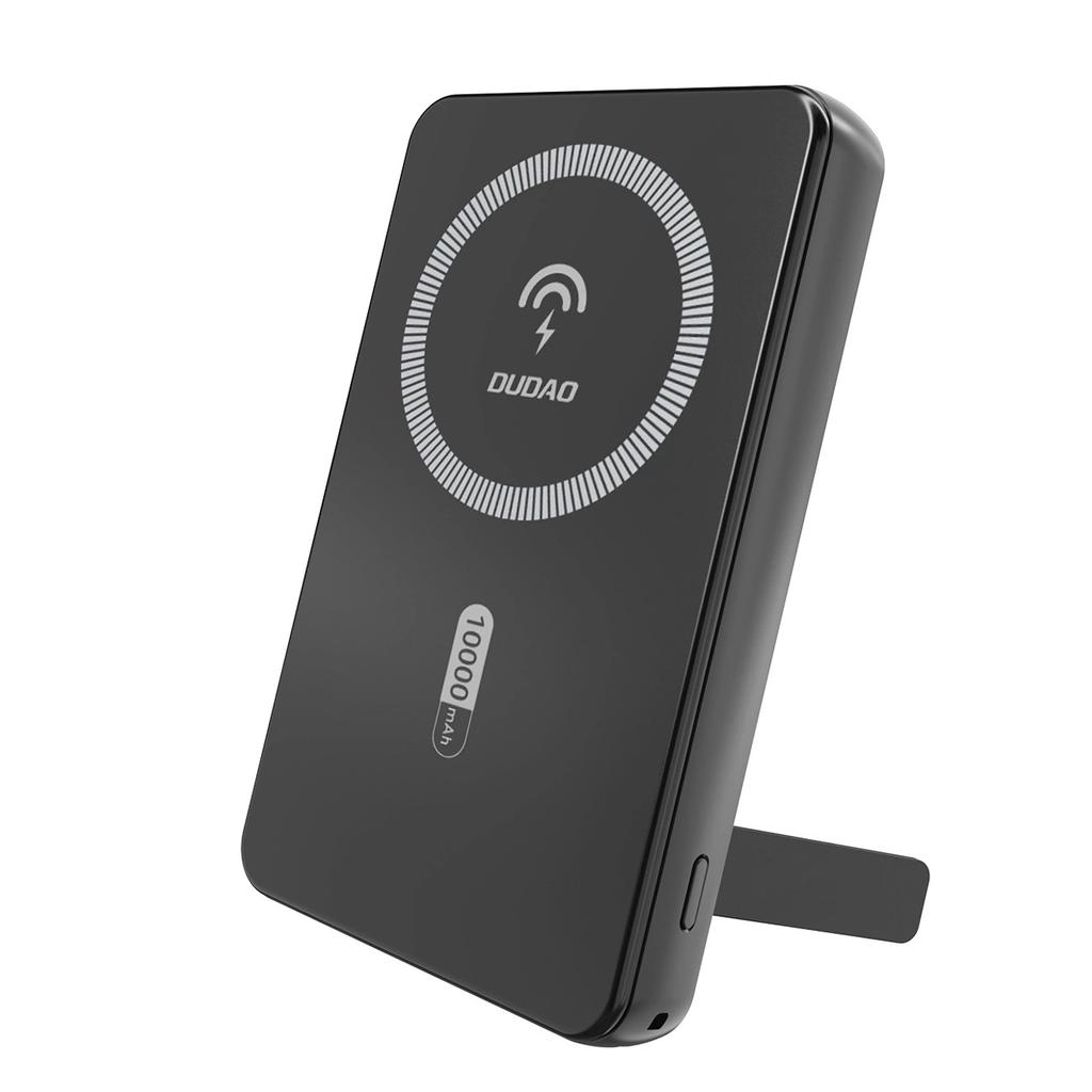 Powerbank Dudao K14S+ 10000Mah 20W Usb-A / Usb-C / Magsafe Z Podstawką - Czarny
