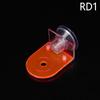 1Pc Fish Tank Coral Rack Fluorescent Coral Frag Clip With Suction Cup Marine Acrylic Coral Frag Holder Aquarium Accessories