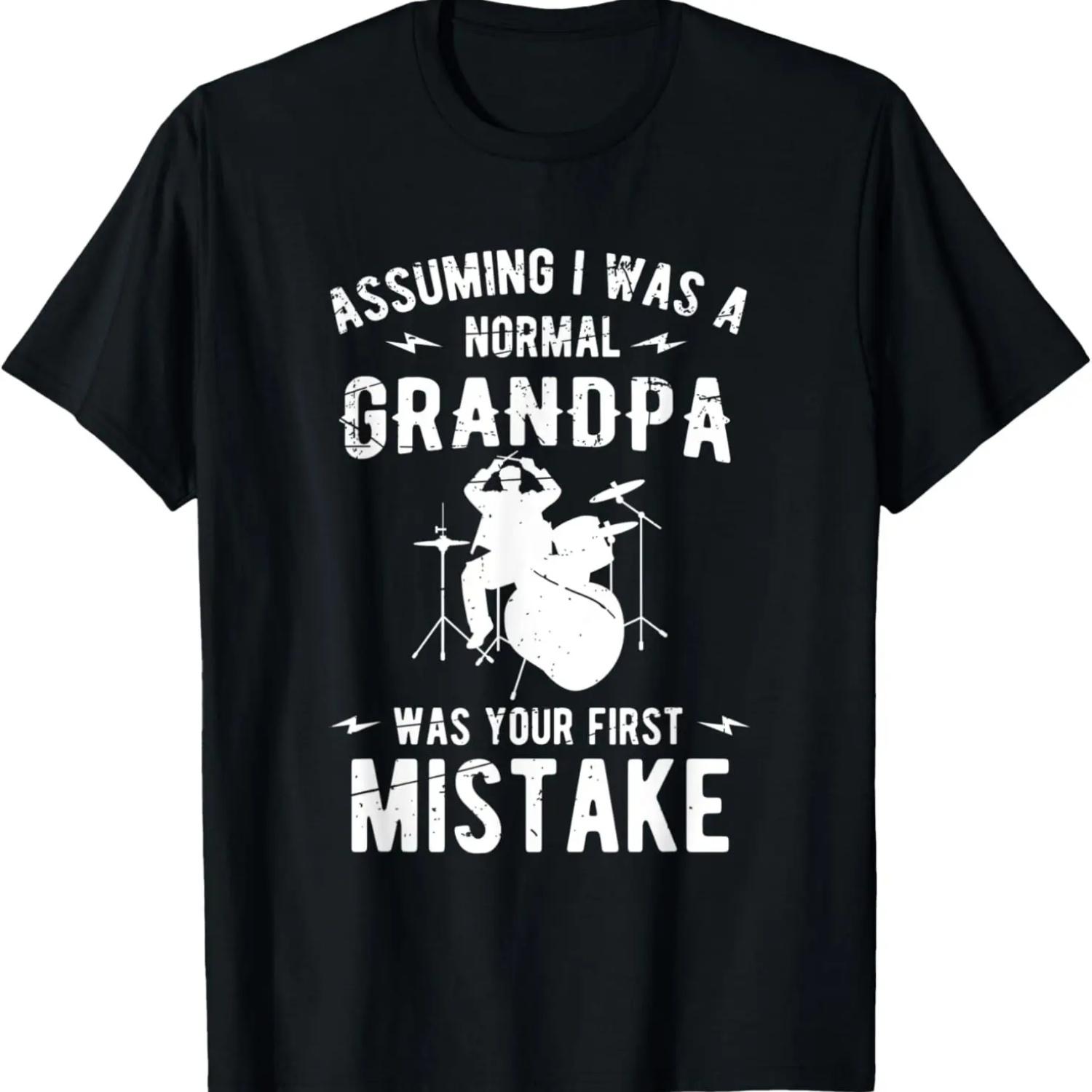 Santas Favorite Drummer Christmas Funny drum Pajama T-Shirt S