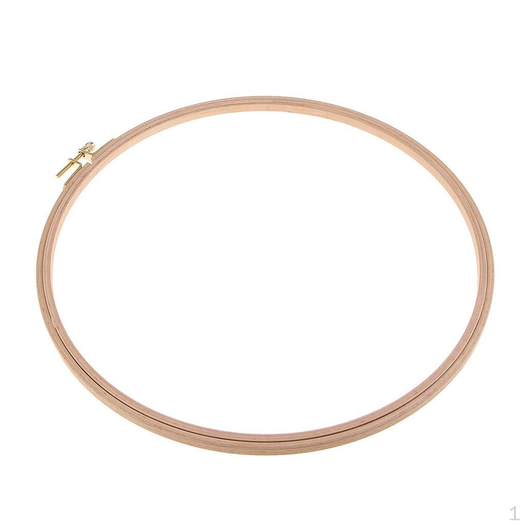

Round Wooden Embroidery Hoops Stitch - 13.8cm 29cm