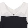 LAP Open Collar Color Puff Blouse As2wb420