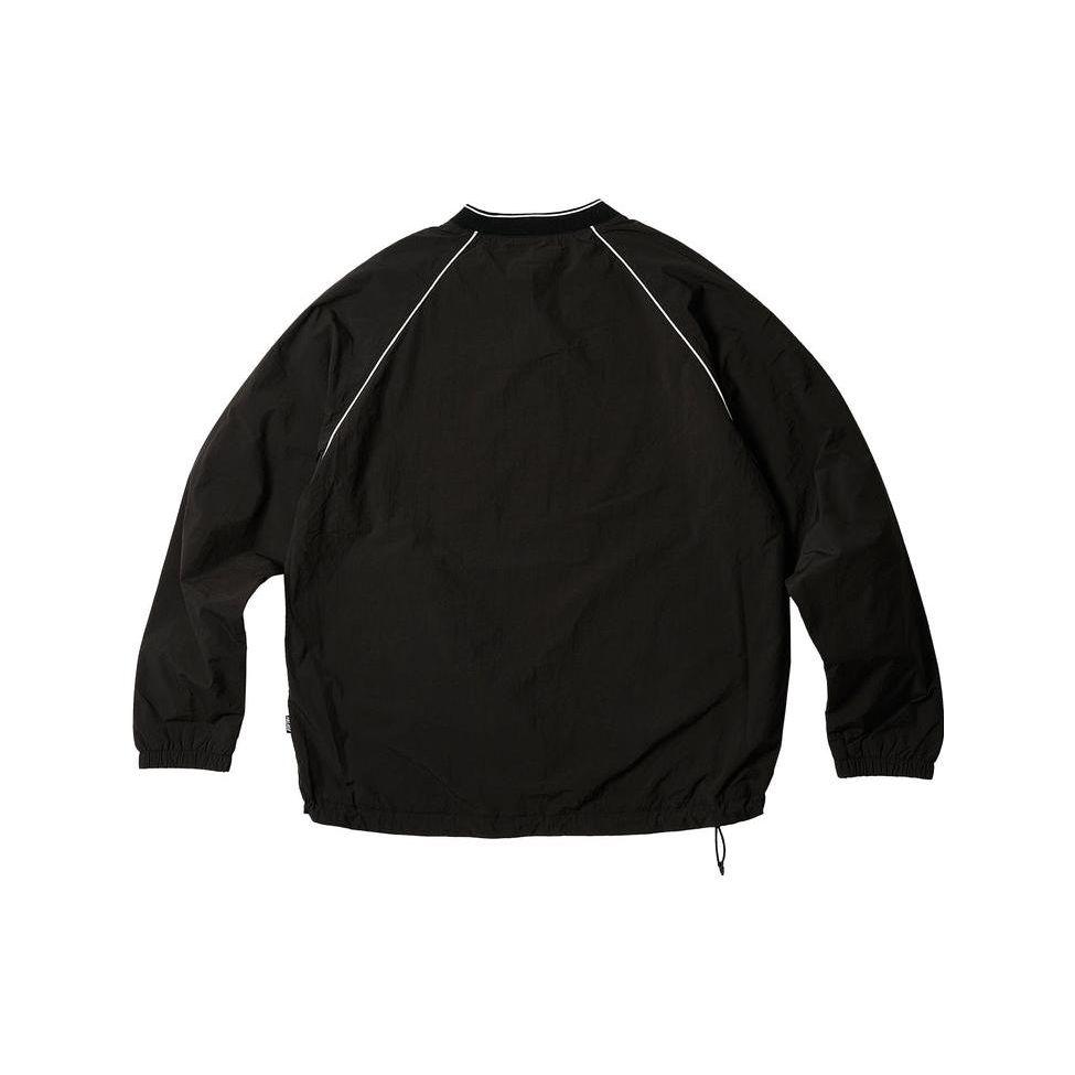 Palace Piped Shell Pullover Black Unisex Tops P24JK063