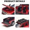 1/24 Ford F150 SVT RAPTOR Modified Version Alloy Model Car Toy Diecasts Metal Casting Sound and Light Car Toys For Children Vehicle
