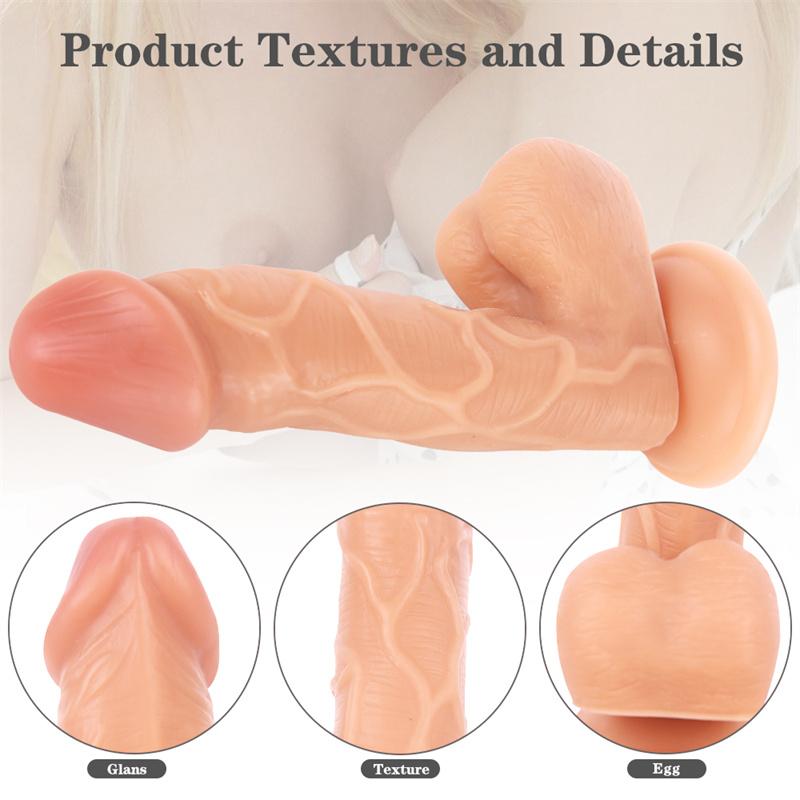 Woman Bedroom Masturbator Real Sensation Dildo Adult Products