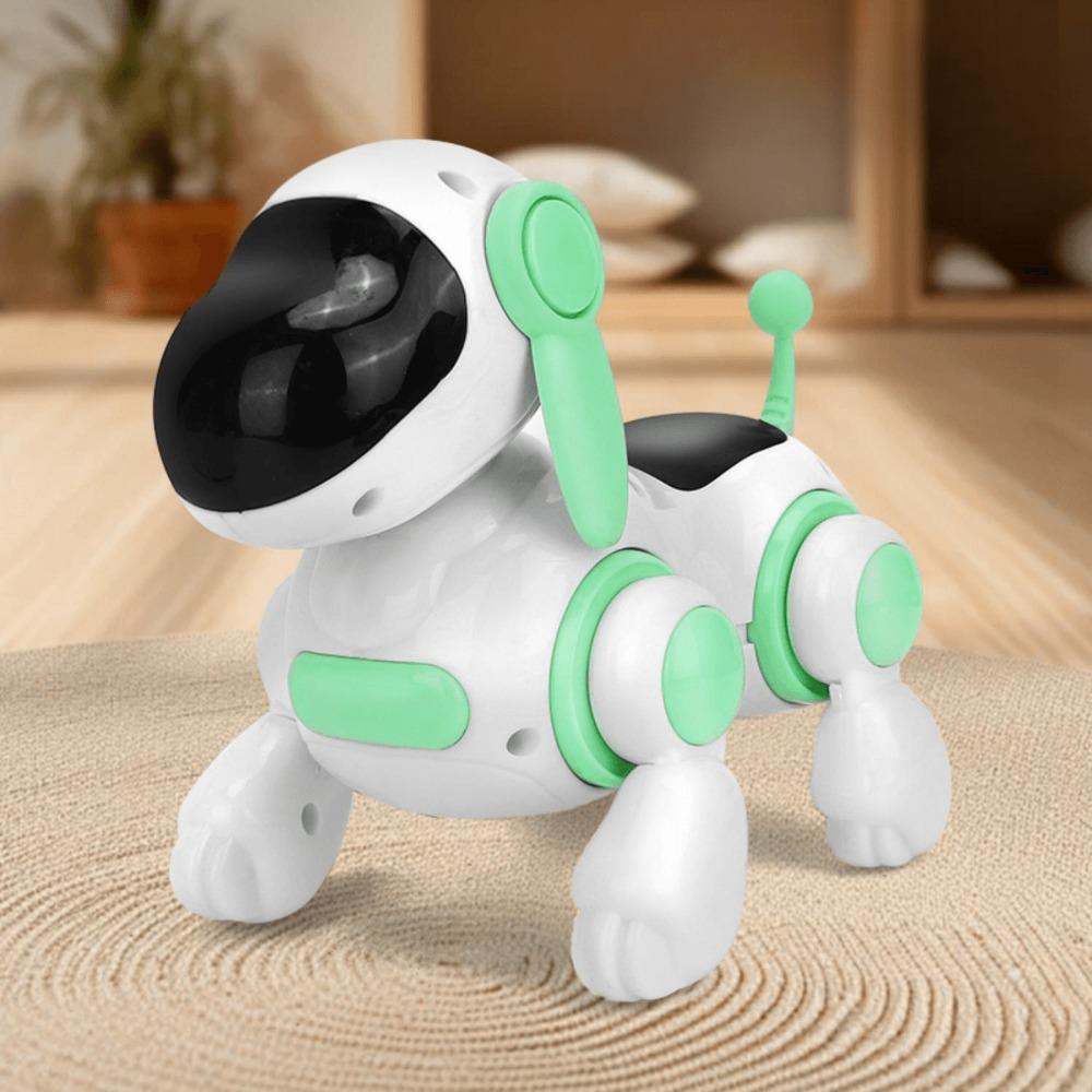 Plastic Dog Walking Dancing Toy Puzzle Toy Robot Electronic Dog  Valentine's Birthday