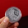 Rabbit Mascot for Wealth and Luck Twelve Zodiac Commemorative Coin Collectible Rabbit Coin Souvenir