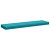 2 Piece Bench Cushions VUGHT 2 Pcs 100percent  Polyester Turquoise