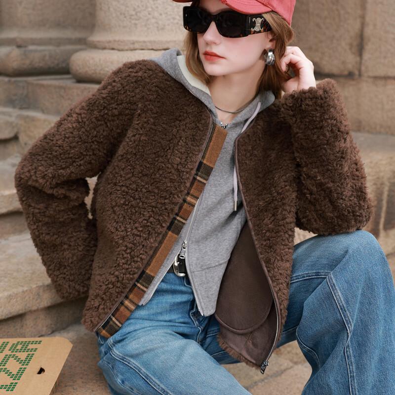 

Sancai 2025 Winter Eco-Fur Short Jacket M 160/84A