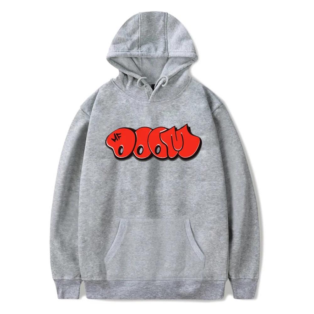 MF DOOM Rapper Hoodies Anime Print  Streetwear Men Women Fashion Oversized Sweatshirts Hip Hop Hoodie Tracksuits Unisex Clothing