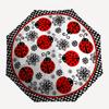 1pc Ladybug Pattern Automatic Open/Close Umbrella with Windproof, 8-Rib Sturdy Canopy, , Outdoor Accessory, Ideal for Gifts yy251117116