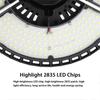 300W/200W 13500LM 315LED Pliable UFO LED High Bay Lights Lumière LED de Garage Éclairage Industriel Entrepôt Lampes LED High Bay