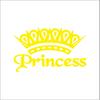 Cute  Pink Princess Crown Vinyl Sticker Car Window Decoration, Elegant Lady Girls Car Decals Laptop Stickers Decor