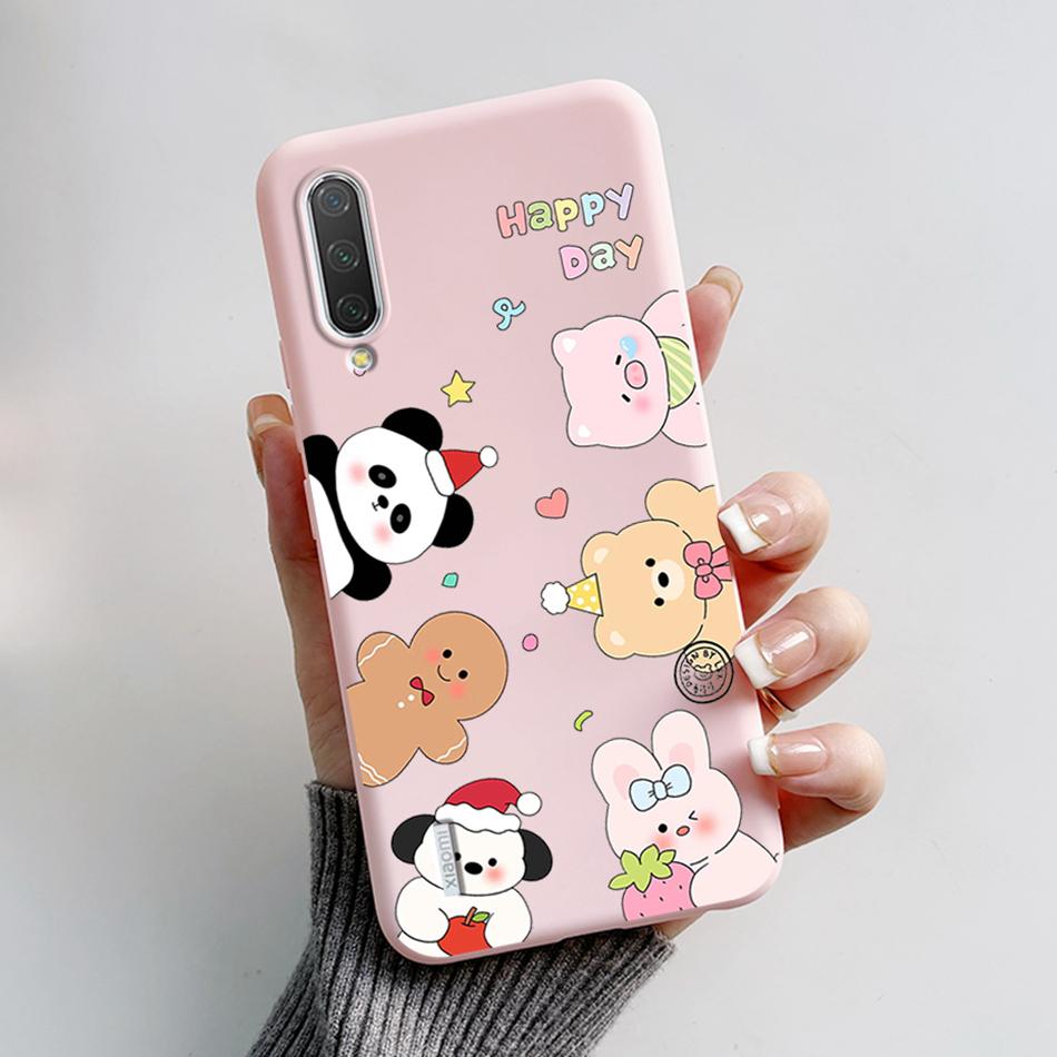 Für Xiaomi Mi 9 Hülle Mi 9 Lite Rückseite Cartoon Dünn Weiches Silikon Funda für Xiaomi Mi 9 SE Mi9 Mi 9Lite Mi 9SE Stoßfest Capa