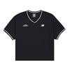 New Balance T Shirts Women's BK V Neck WT61S13S-BK