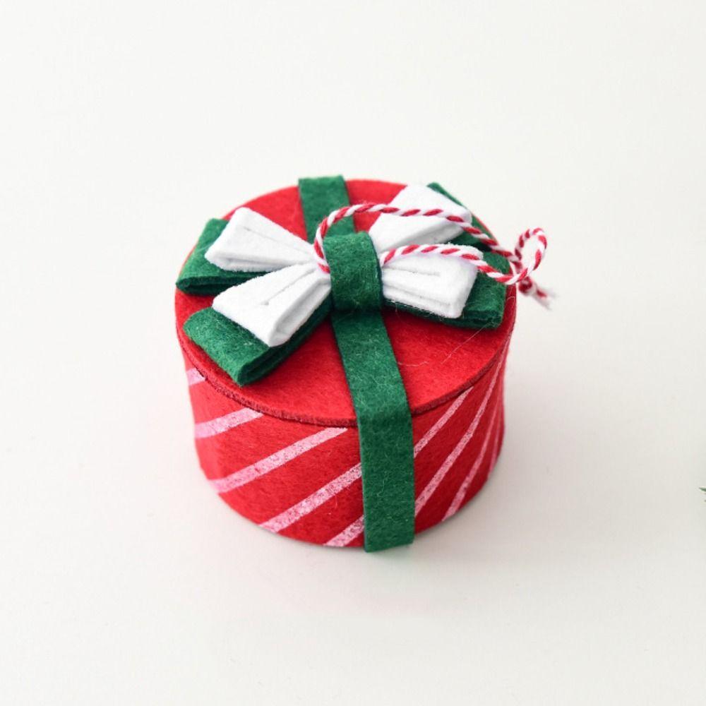Small Christmas Decoration Gift Box Christmas Tree Decoration Mini Christmas Gift Pack  Christmas
