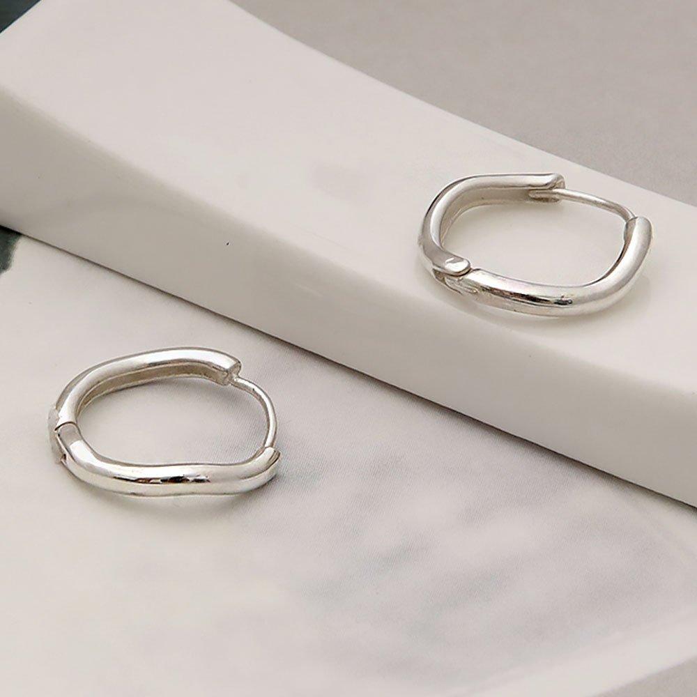 925 Silver Unique Ring Earrings