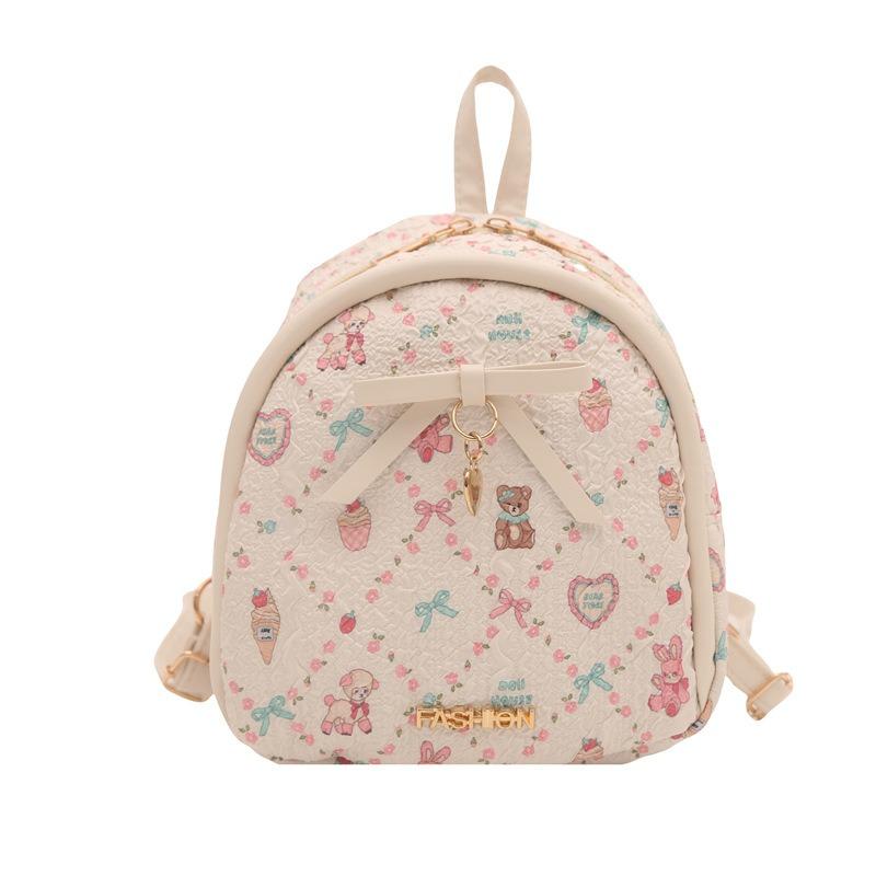 Animacinis mielas mažas mokyklinis krepšys, naujas madingas spaudas, aukšta vertė, lengvas, kelioninė kuprinė, mini krepšys.