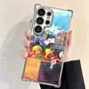 P-Pikmins Cute Game Soft Phone Case For Samsung Galaxy S26 Ultra S25 Edge S24 FE S23 Plus S22 S21 + S20 Plating Anti-Fall Fundas