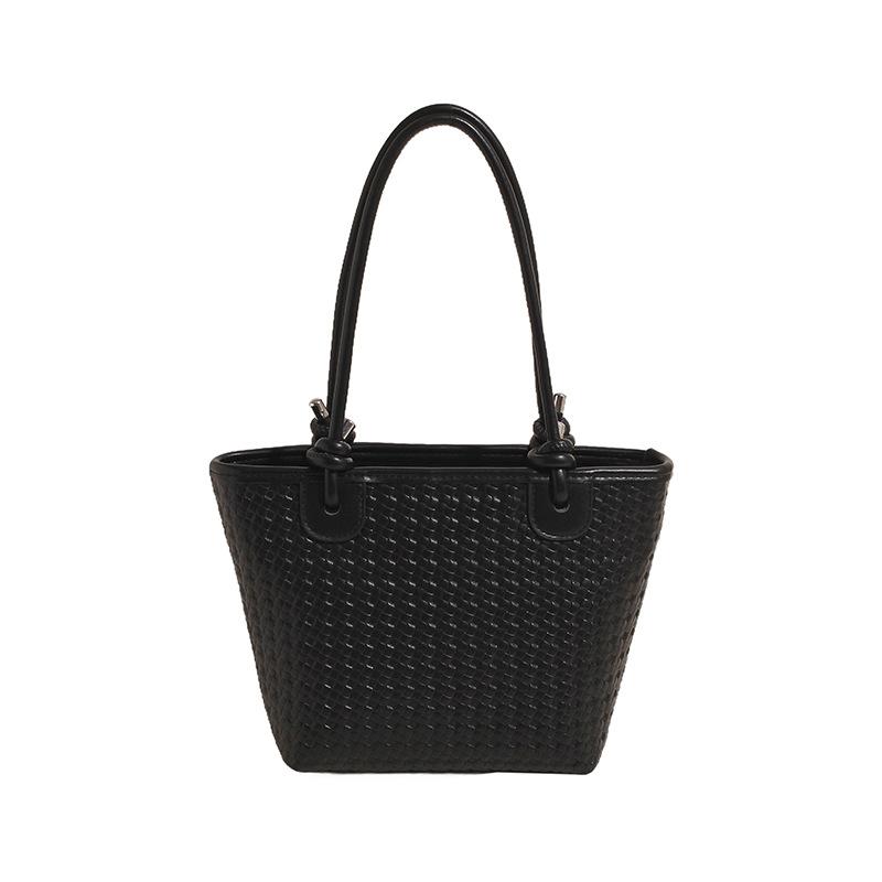 Premium sense portable fashion bucket bag women's 2025 summer new simple shoulder bag trendy versatile commuter oblique span bag