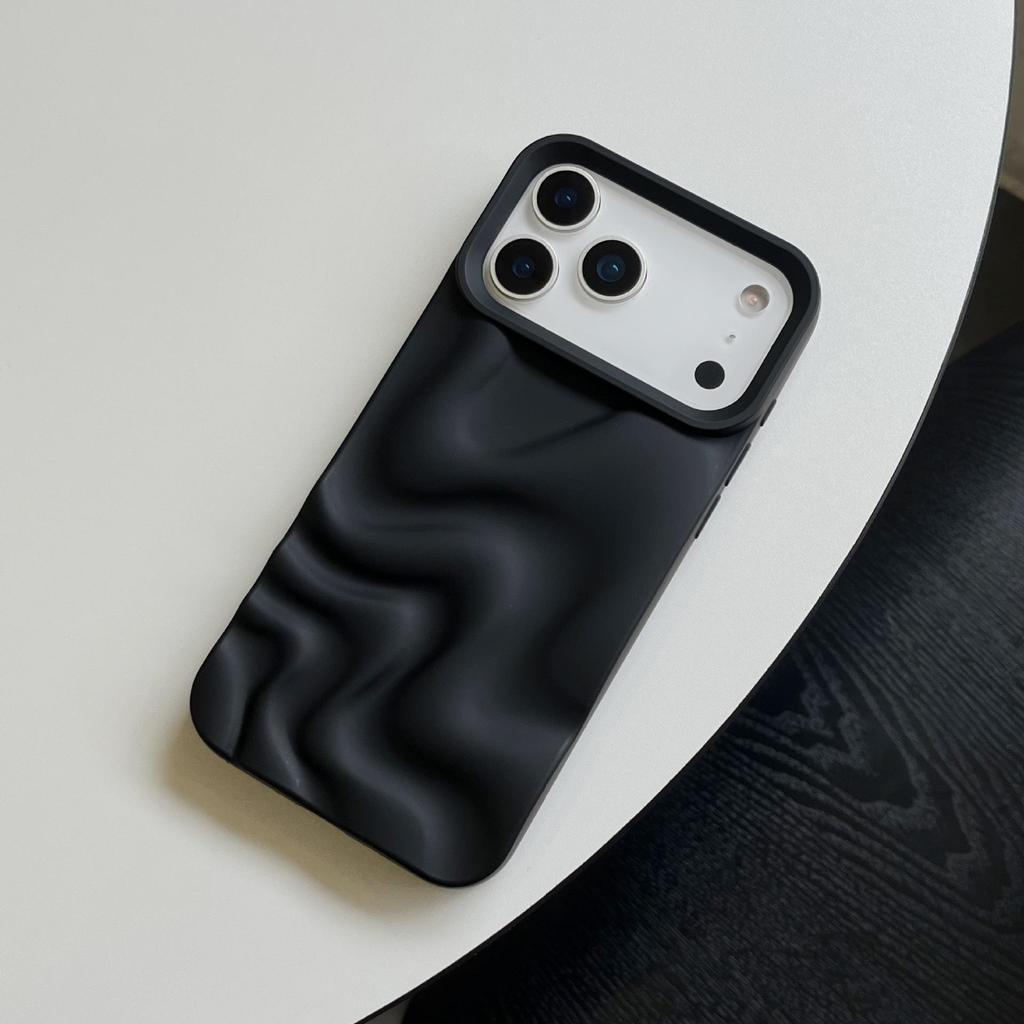 Solid Color Frosted Anti-Fall Soft Phone Case for iPhone Models (13PM-17ProMax)