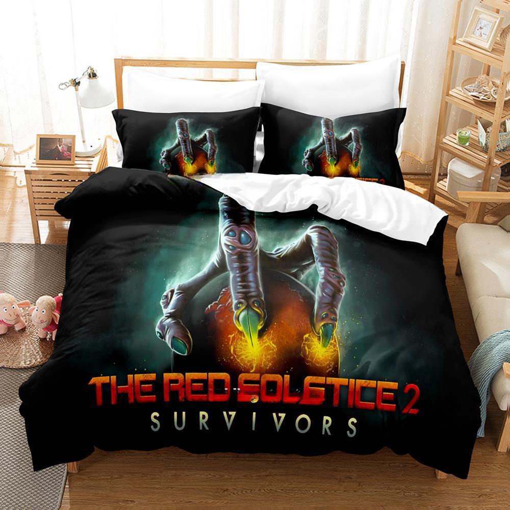 3D Print Anime BENDY 2/3pcs Bedding Set Single Twin Full Queen King Size Kawaii BatlM Bed Set Adult Kid Bedroom Duvet Cover Sets