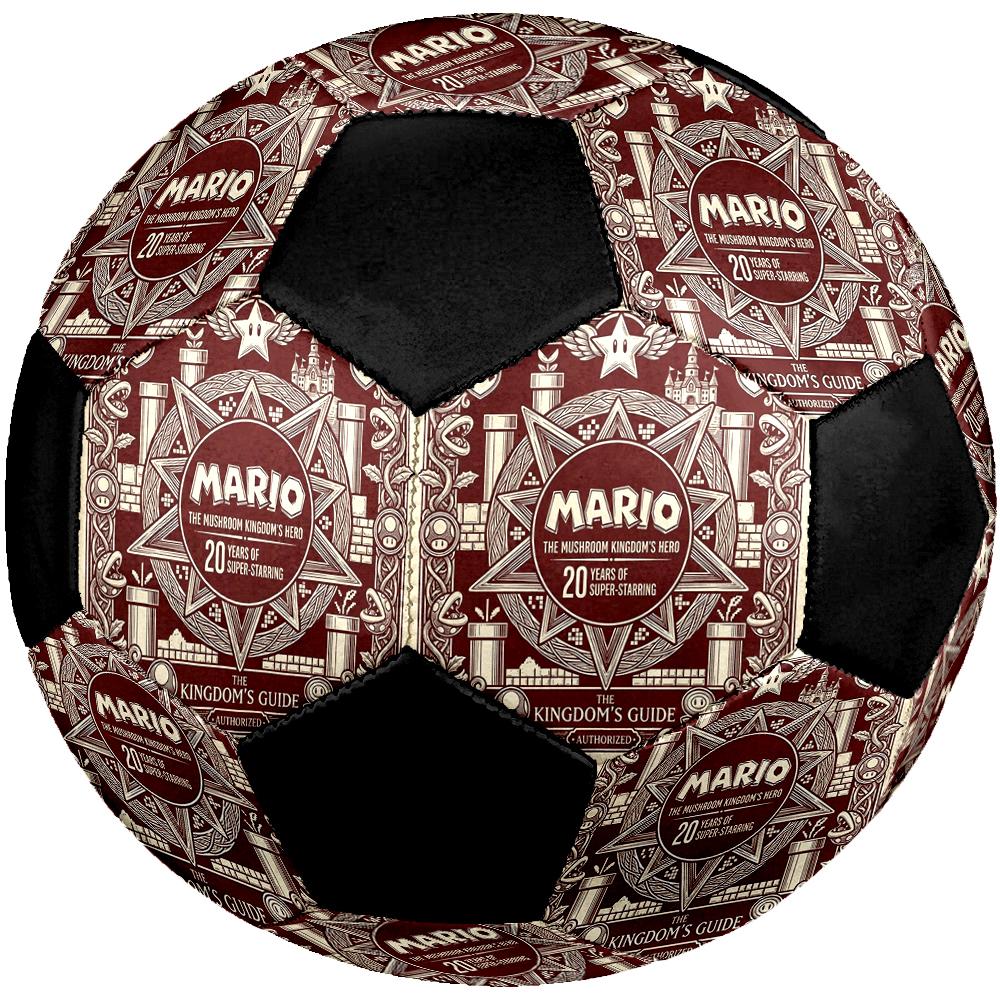 1pc Super Mario Football Soccer Ball Size 5 Indoor Soccer Ball Fashion Colorful Backyard Game -Great For Sports Fans Gift HE105