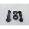 DOOR WINDOW HANDLES PAIR BLACK METAL FOR SUZUKI SAMURAI 80-95 |Fit For i216