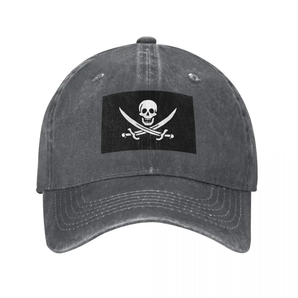 Pirate Flag - Calico Jack Baseball Cap Unique Hats Cosplay Fashionable Luxury Man Cap Man Women's