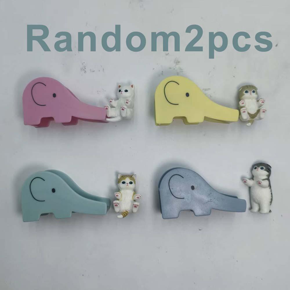 Mofusand Elephant Slide Cat Series Blind Box Gift Cute Toys Desktop Ornament Birthday Present Garage Kit Collectable Figurines