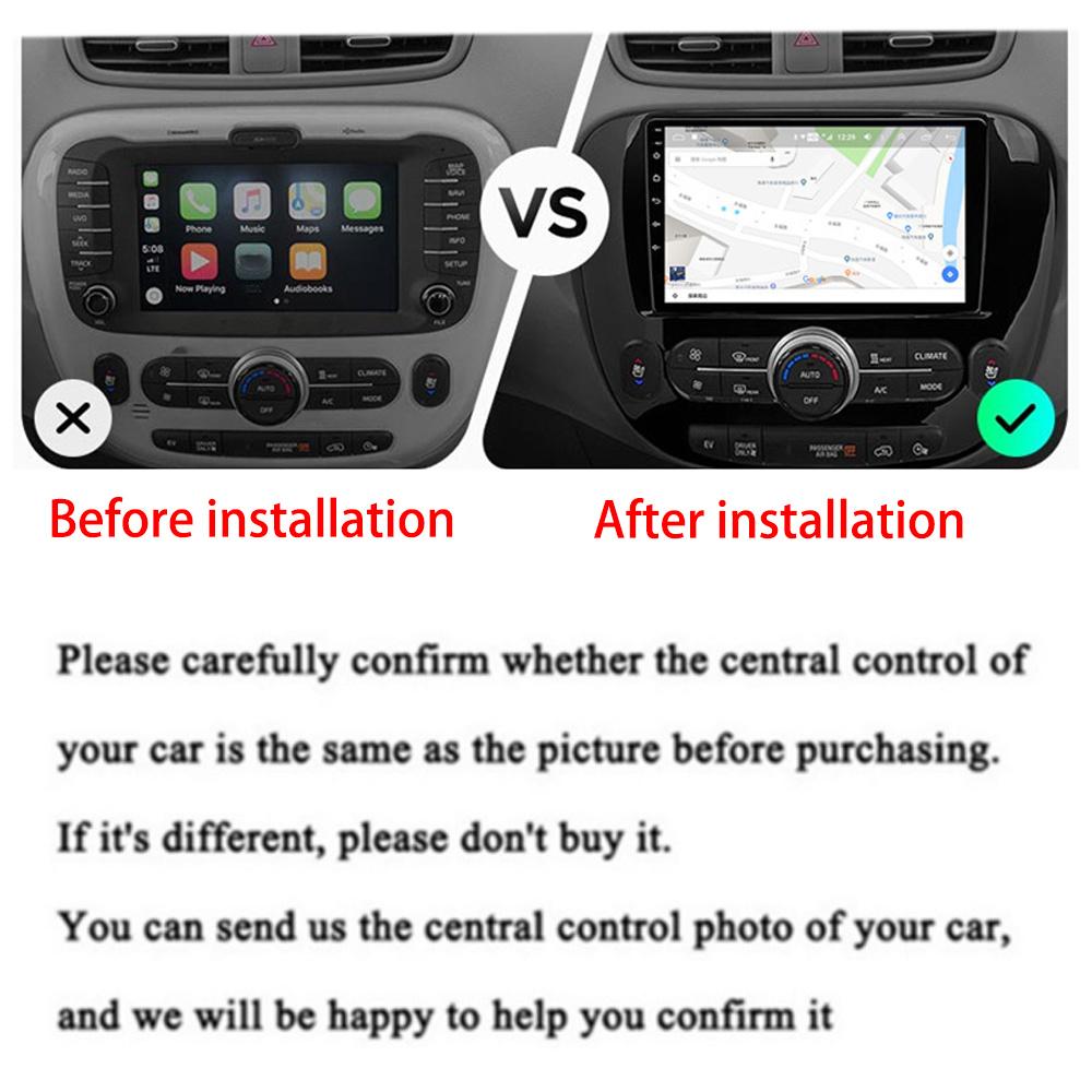 Navigation All-in-one Machine for Kia Soul13-19 Standard Configuration