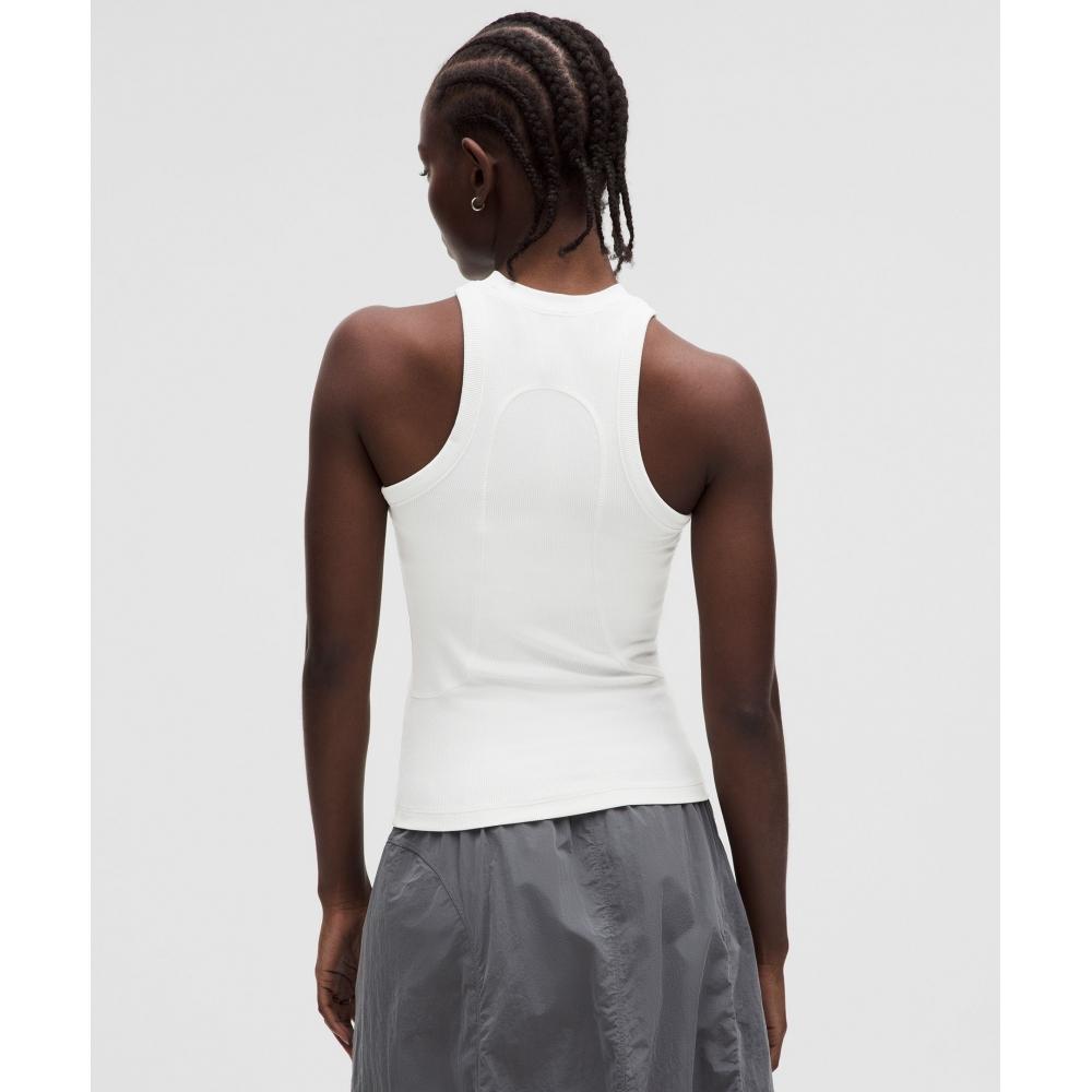 Lululemon Ribbed Modal Tank Top  Slnsh Collection Light Vapor