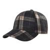 Botvela – Cappellino da Baseball in Tweed a Spina di Pesce da Uomo, Cappello Regolabile in Misto Lana, Casual, Pesca, Escursionismo