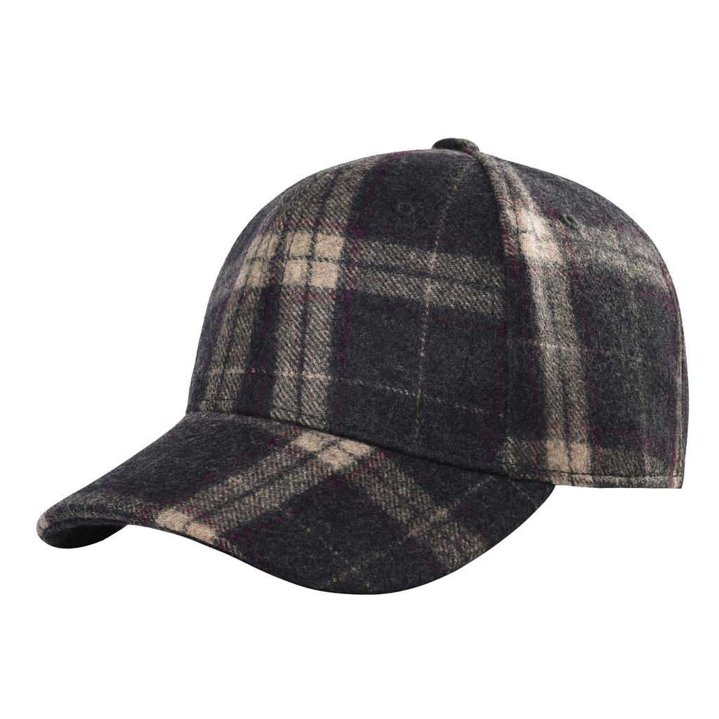 Botvela – Cappellino da Baseball in Tweed a Spina di Pesce da Uomo, Cappello Regolabile in Misto Lana, Casual, Pesca, Escursionismo